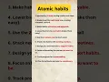 Download Lagu Atomic habits #motivation #yourmotivation