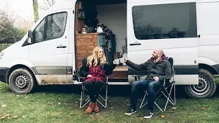FULL TIME VAN LIFE Begins! Autumn in Belgium | Van Life Europe Ep 1