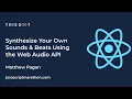 JavaScript Marathon Synthesize Your Own Sounds Beats Using the Web API