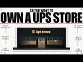 The Economics of Owning a UPS Store Franchise