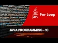 Java For loop - Java Programming tutorial in Tamil
