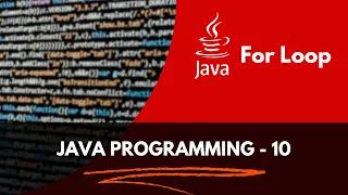 Java For loop - Java Programming tutorial in Tamil