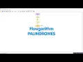 Flowgorithm - Palindrome