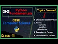 1 Python Fundamentals Tokens Keywords Identifiers Literals in Python Codipy Mohit
