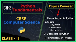 1 Python Fundamentals Tokens Keywords Identifiers Literals in Python Codipy Mohit