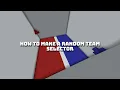 Minecraft Random Team Selector Tutorial