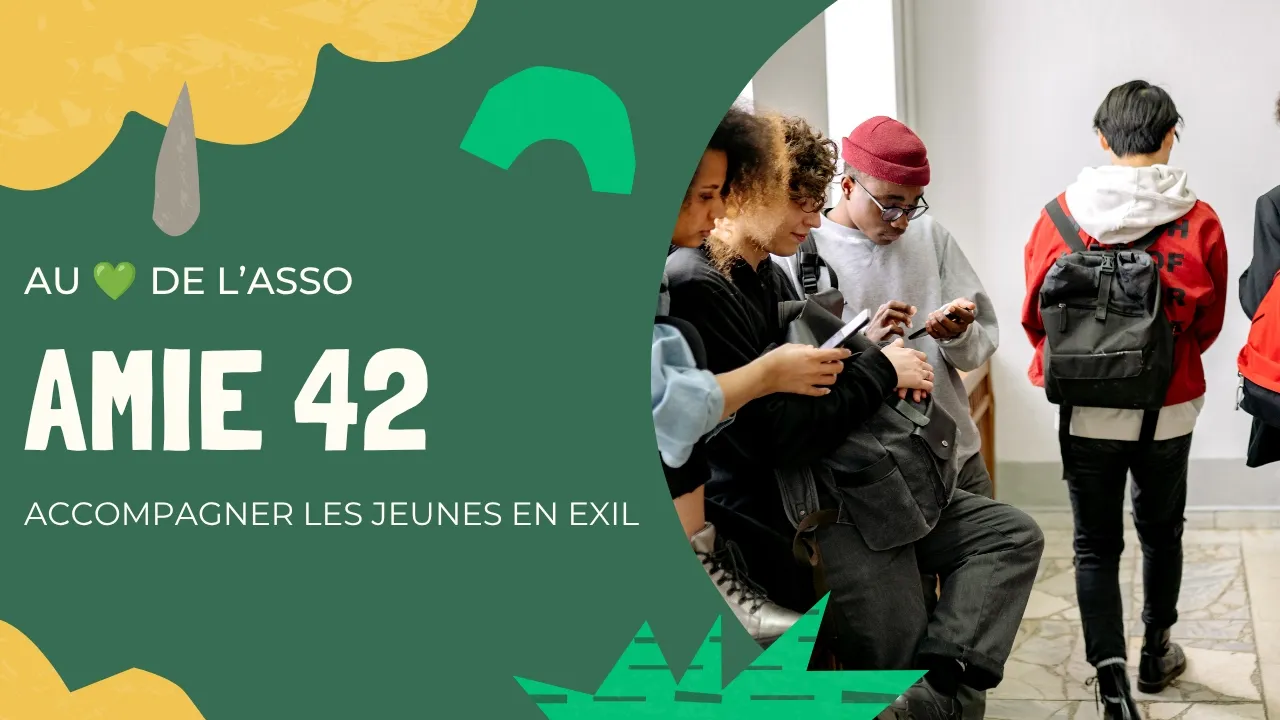 ⁣AMIE 42 : une association qui accompagne les jeunes mineurs isolés à Saint-Étienne