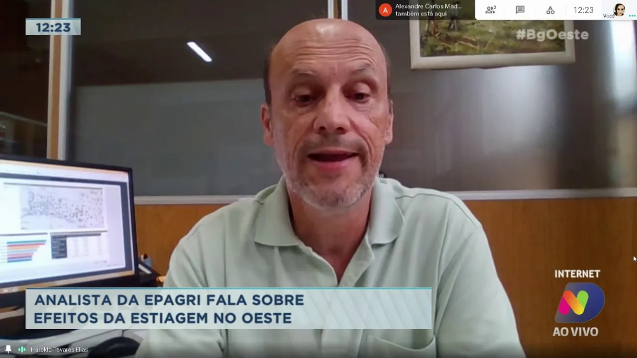 Analista da Epagri fala sobre efeitos da estiagem no Oeste
