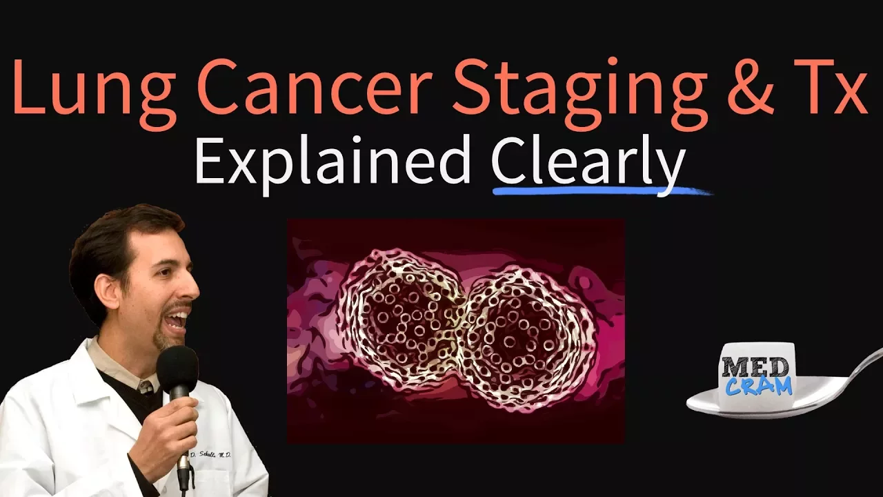 Lung Cancer Staging Explained Clearly by MedCram.com