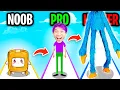 NOOB vs PRO vs HACKER In TALL MAN RUN APP ALL LEVELS