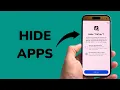 How To Hide Apps on iPhone