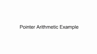 Computing 1 Chapter 7 - Pointer