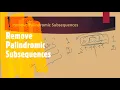 Remove Palindromic Subsequences LeetCode 1332 Coders Camp