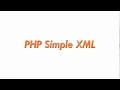 PHP Simple XML