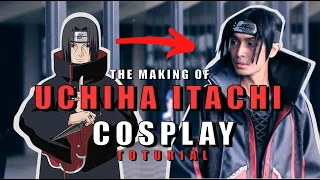 Uchiha Itachi Cosplay Tutorial STAGE SHOW AKATSUKI ROBE
