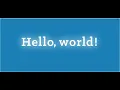 Using C to display Hello World in vscode