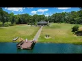 Cabin with two ponds on 123 acres for sale in North Carolina