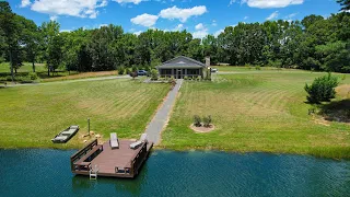 Cabin with two ponds on 123 acres for sale in North Carolina