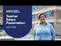 NYC Teacher Salary Benefits Explained NYC Public Schools Info Session June 2026