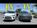 Lexus TX or Lexus RX 350h Which one is better for you