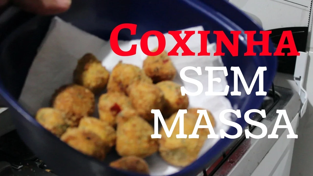 RECEITA: COXINHA SEM MASSA!!!!