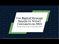 7 Benefits of Digital Message Boards