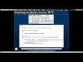 Part 65 Deleting multiple rows in c
