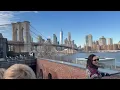NYC Brooklyn bridge December 2025