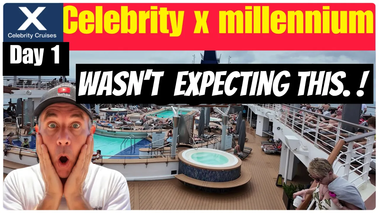 day 1 celebrity x cruise ship 🛳️ Celebrity Millenium : Deck Plan & Amenities .
