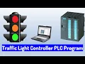 PLC Traffic Light Program using S7-300 siemens PLC
