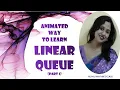 ANIMATED WAY TO LEARN LINEAR QUEUE PART 1