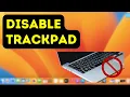 How To Disable Trackpad On Mac Air Pro or iMac