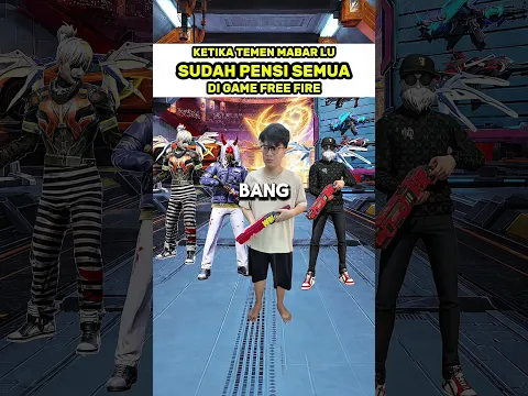 Ketika Temen Mabar lu Sudah Pensi Semua Maen Free Fire 🤣
