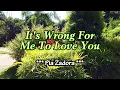 Download Lagu It's Wrong For Me To Love You - KARAOKE VERSION - as popularized by Pia Zadora