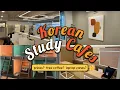 KOREAN LIFE 101 Tour 3 Study Cafes in Korea with me price vibe free coffee