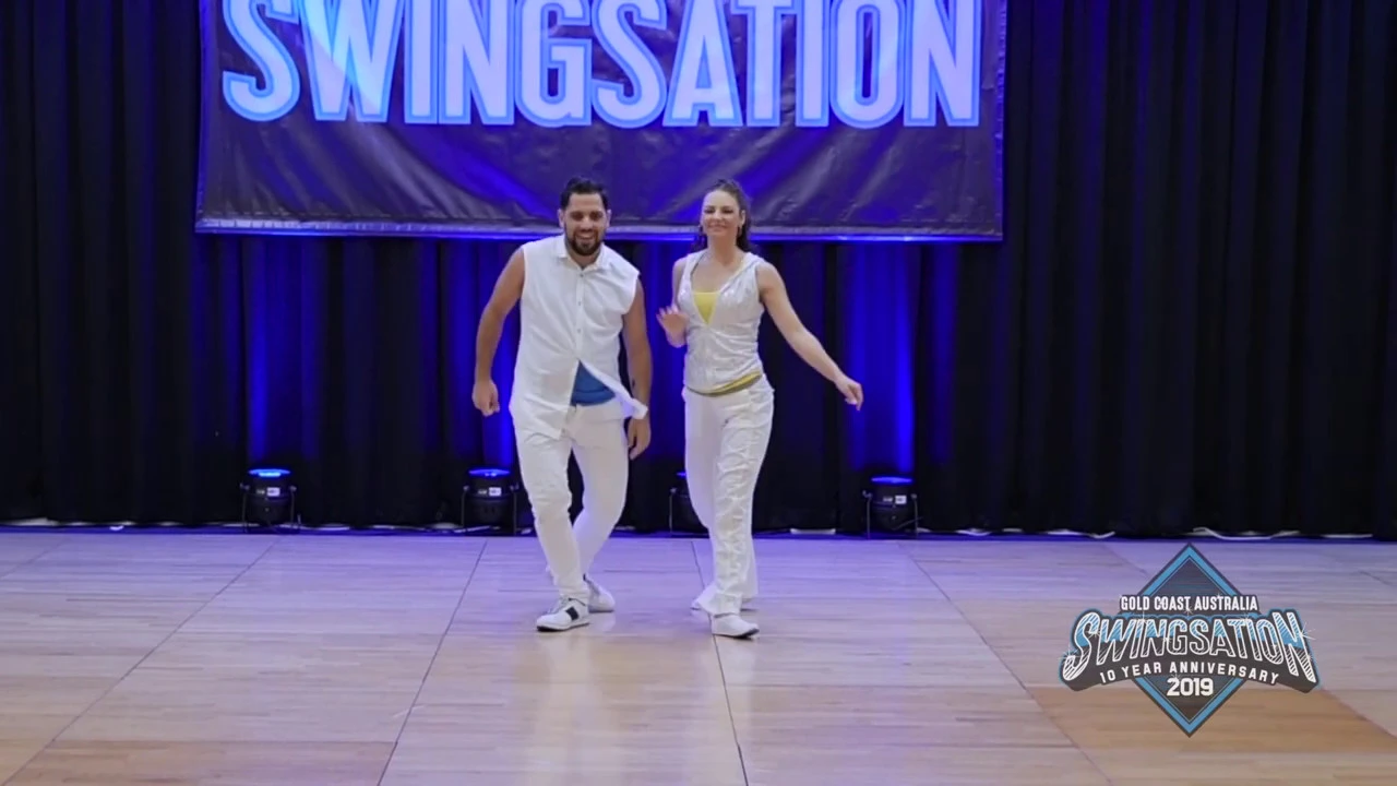 Swingsation 2019 Pro Am Routine Leader Winner - Shea Butter & Madeleine Platts