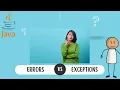 Errors vs Exceptions in Java