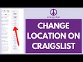 How To Change Your Location On Craigslist 2023