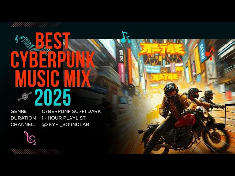 🔥 Best Cyberpunk Music Mix 2025 🔥 Dark Synthwave, Sci-Fi, Futuristic Beats 1-Hour Playlist 🎧