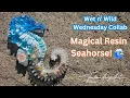 Download Lagu STUNNING Seahorse Resin Art | Beginner Ocean Scene Tutorial | Wet \u0026 Wild Wednesday