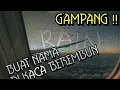Menulis Di Kaca Berembun || TUTORIAL Picsay Pro