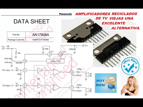 Download MP3 Reconociendo Amplificadores Reciclados de Audio TV Antiguas  HOY NOS TOCA EL \