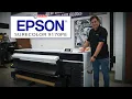 Epson SureColor S9170PE 64in Eco-Solvent Inkjet Wide Format Printer 2 Minute Tuesday