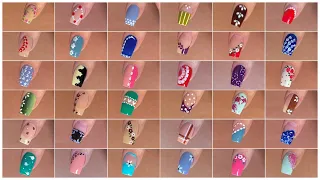 50 simple and easy nail art designs compilation nail art for beginners 2025