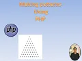 Drawing Patterns using Php