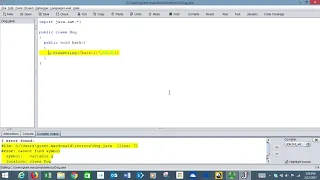 DrJava classes objects and methods example