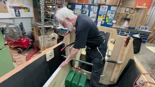 After much deliberation water quantity is now decided to 111 liter. 18 X 5.5 and 12 one liter