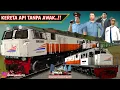 Lagu TAK TERHENTIKAN...‼️KERETA API TANPA AWAK - KEKUATAN LOKOMOTIF CC 206 YANG LEPAS KENDALI