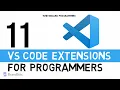 11 Best VSCode Extensions For Programmers Top Visual Studio Code Extensions 2021