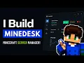 I Built MineDesk v1 0 0 - A Free Minecraft Server Manager